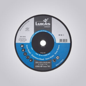 T41 CUTTING DISC FOR STAINLESS STEEL 125×2 MM STRAIGHT | FOR ANGLE GRINDER | A36U-BF