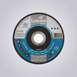 T41 CUTTING DISC FOR STAINLESS STEEL 230×2 MM STRAIGHT | FOR ANGLE GRINDER | A46Z-BF