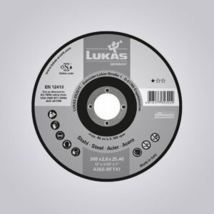T41 CUTTING DISC FOR STEEL 300×3.5 MM STRAIGHT | BORE 32.00 MM | FOR SEPARATOR