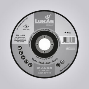 T42 CUTTING DISC FOR STEEL 115×2.5 MM DEPRESSED CENRE | FOR ANGLE GRINDER | A30U-BF