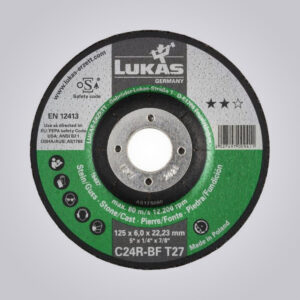 T42 CUTTING DISC FOR STONE 230×3 MM DEPRESSED CENTRE | FOR ANGLE GRINDER | C24R-BF