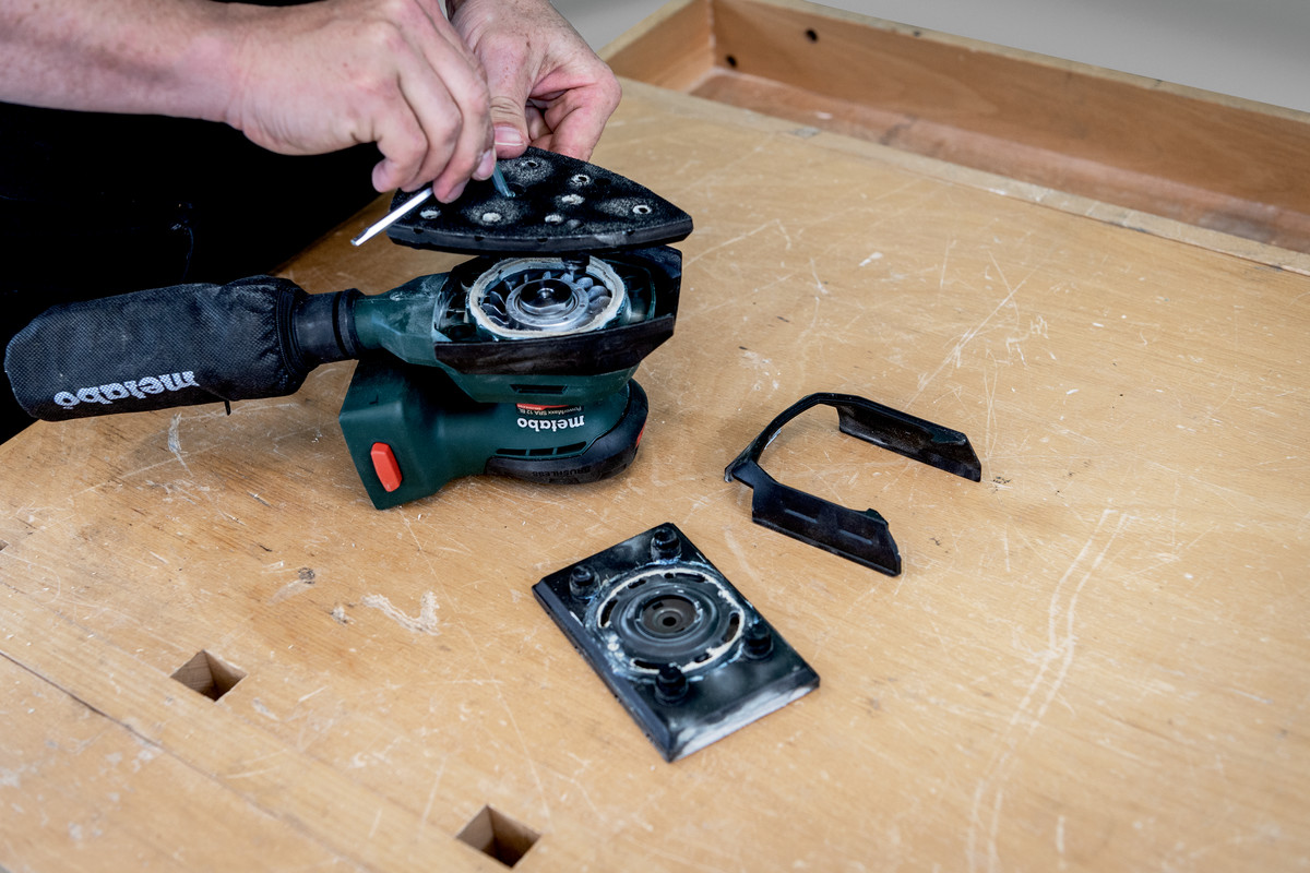 POWERMAXX SRA 12 BL (602036840) CORDLESS ORBITAL SANDER - Image 7