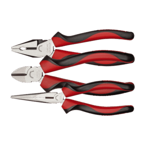 GEDR28002003 - PLIER GED RED SET 2C-HANDLE P/3