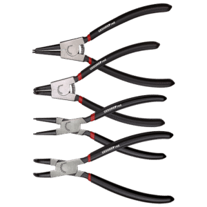 GEDR28002004 - PLIER GED RED CIRCLIP STRGT+OFSETSET P/4
