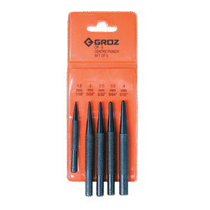 GRO4025 - GROZ PUNCH CENTRE SET CP-5 P/5