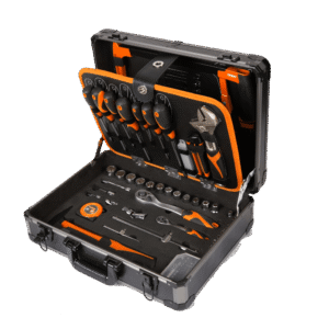 KEN90702 - TOOL SET KENDO ALUMINUM CASE 124 PIECE