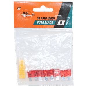 MOB1760 - MOBI FUSE BLADE 10 AMP (RED) P/5