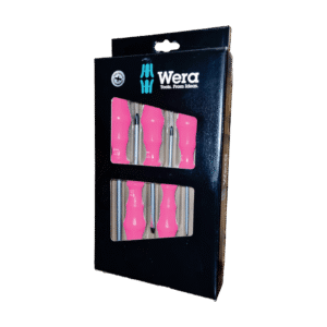 WER17345P - SCREWDRIVER SET WERA P/5 CLASSIC PINK